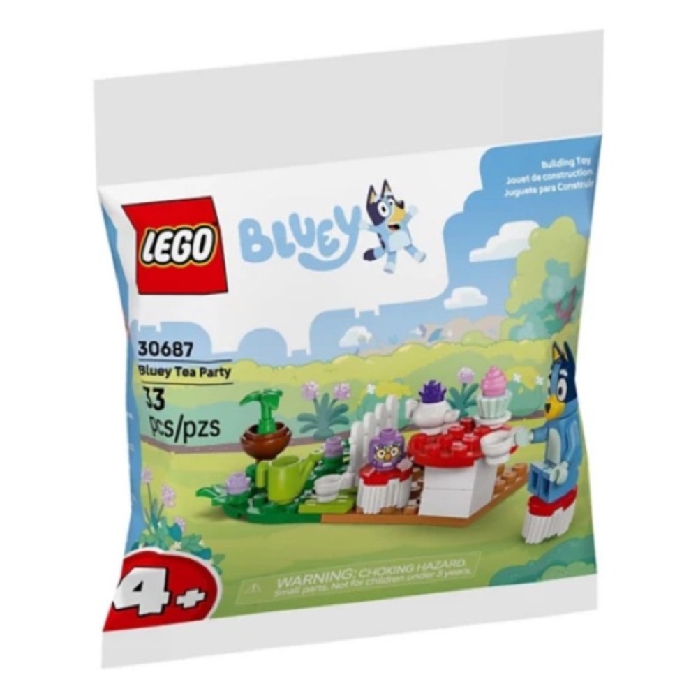 LEGO Bluey Tea Party 30687 Bag ~ New / Manufacturers Sealed packaging